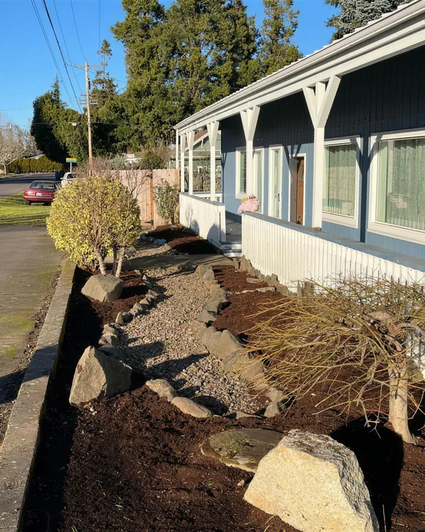 Front bed rebuilt, after